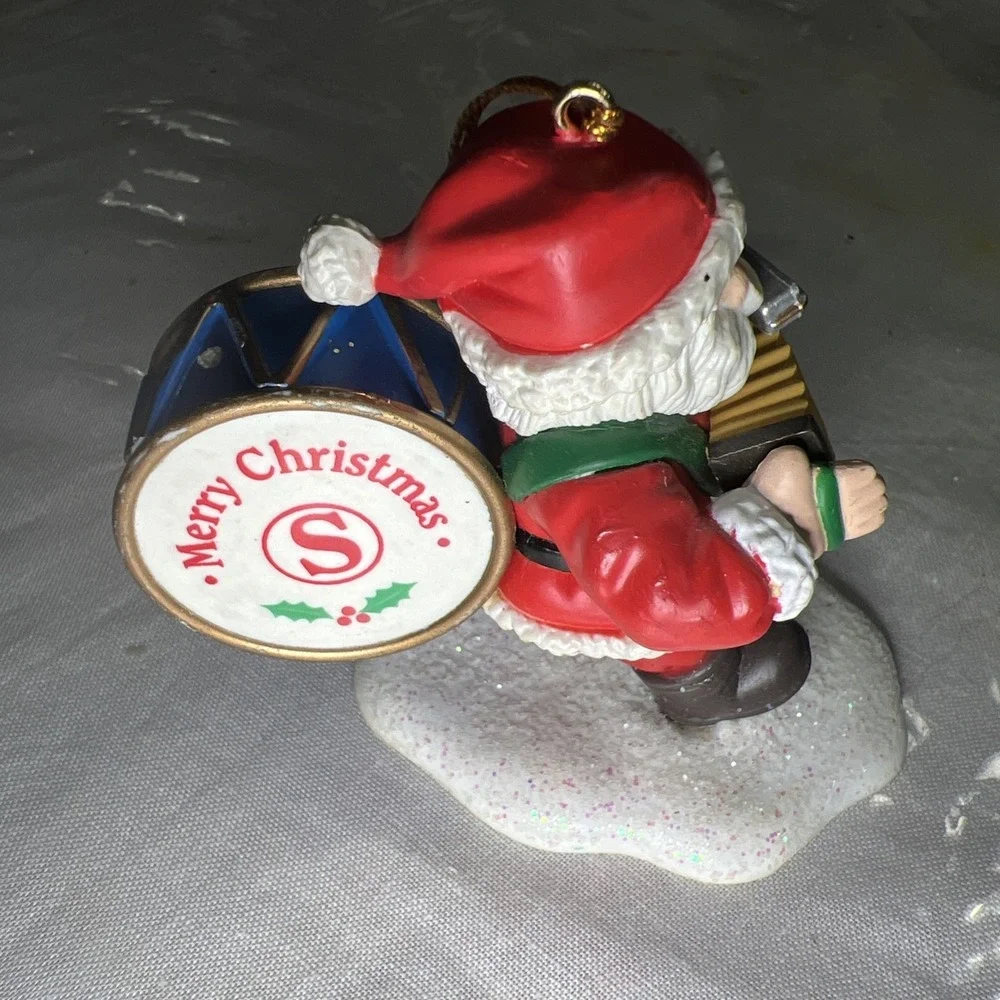 1997 Kirkland Signature Collectable Gift Christmas‎ Ornament Santa Band